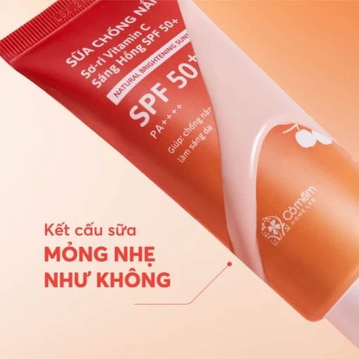 Sữa Chống Nắng Sơ-ri Vitamin C Sáng Hồng SPF 50+ PA++++ - Ảnh 5