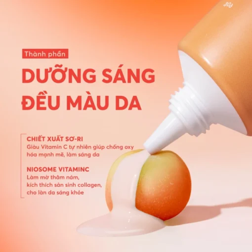 Sữa Chống Nắng Sơ-ri Vitamin C Sáng Hồng SPF 50+ PA++++ - Ảnh 7