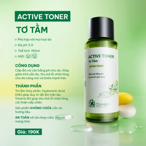 Combo Dưỡng Da Tơ Tằm & Chống Nắng Hây Hây Dịu Nhẹ - Hình ảnh 3