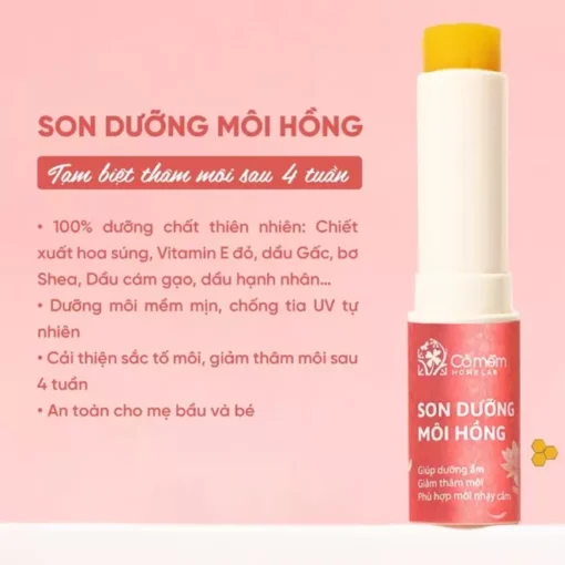 Son dưỡng Môi Hồng - Hình ảnh 3