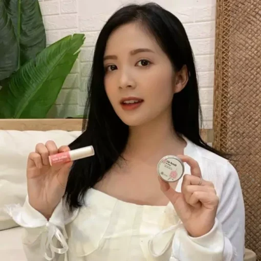 Combo dưỡng Hồng Môi (Lipscrub Môi Hồng + Son dưỡng Môi Hồng) - Hình ảnh 5