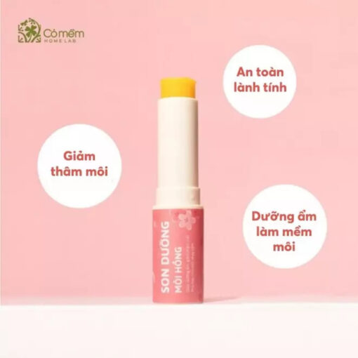 Combo dưỡng Hồng Môi (Lipscrub Môi Hồng + Son dưỡng Môi Hồng) - Hình ảnh 4