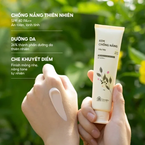 Kem Chống Nắng Hây Hây - Bổ sung AmitoseR dưỡng ẩm thiên nhiên - Ảnh 3