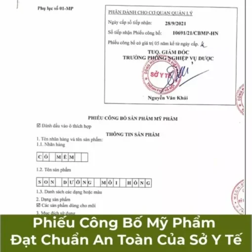 Son dưỡng Môi Hồng - Hình ảnh 8