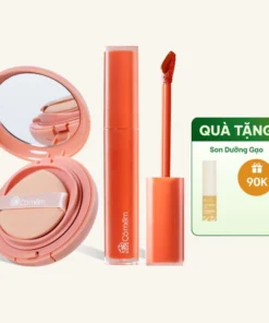 Trọn Bộ Combo Makeup Trang Điểm Son Kem, Phấn Nước Thuỷ Tinh