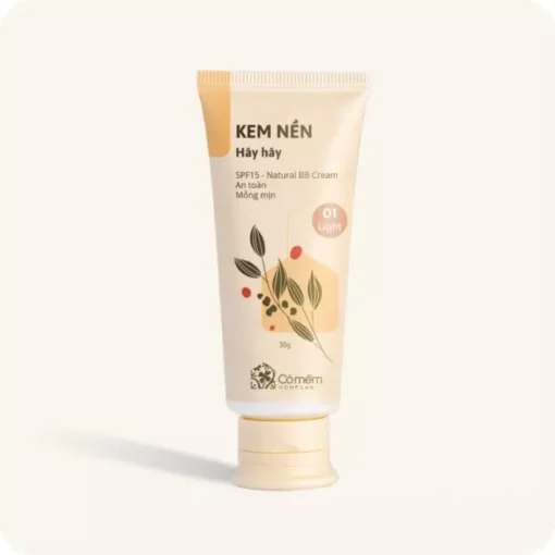 Kem nền Hây Hây - Trang điểm tối giản đẹp xinh