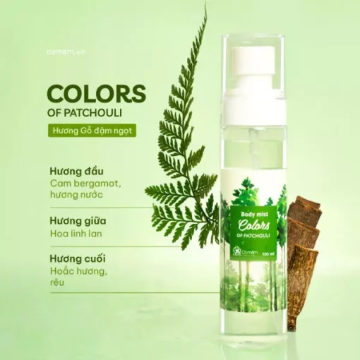 Xịt thơm Body Mist Colors - Hình ảnh 7