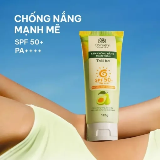 Kem chống nắng toàn thân Trái Bơ - Hình ảnh 3