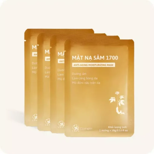 Combo 4 Mặt Nạ Sâm 1700 Ngừa Lão Hoá