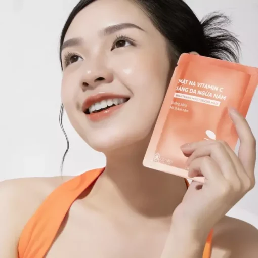 Mặt nạ vitamin C dưỡng sáng mờ thâm nám - Hình ảnh 7