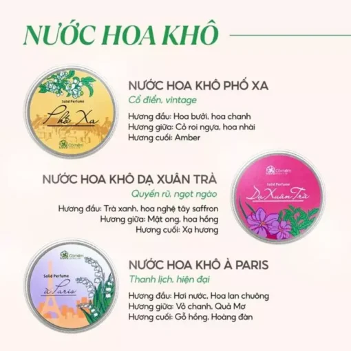 Solid Perfume (Nước Hoa Khô Cỏ Mềm) - Hình ảnh 15