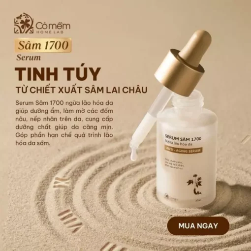 Serum Sâm 1700 Ngừa Lão Hóa Da - Hình ảnh 3