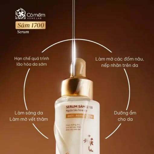 Serum Sâm 1700 Ngừa Lão Hóa Da - Hình ảnh 5