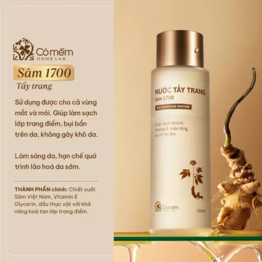 Nước Tẩy Trang Sâm 1700 - Hình ảnh 5